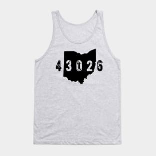 43026 Zip Code Hilliard Columbus OHIO Tank Top